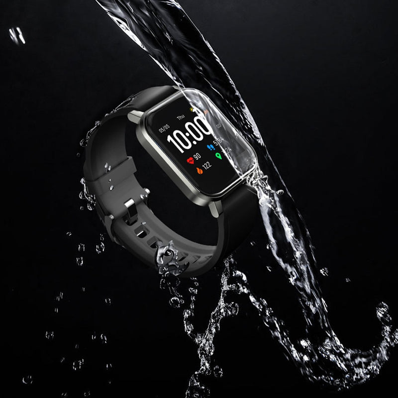 Smart Watch LS02 para homens IP68 à prova d'água, 12 modos esportivos, Bluetooth 5.0, lembrete de chamada